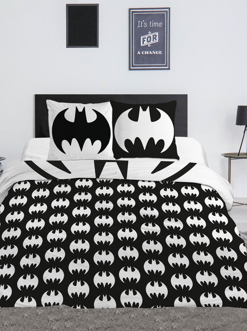 Conjunto de cama 'Batman' 'DC Comics' - 2 pessoas Preto - Kiabi