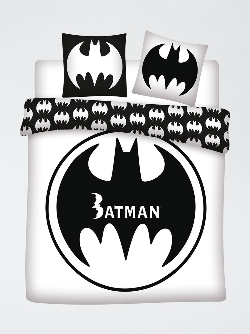 Conjunto de cama 'Batman' 'DC Comics' - 2 pessoas Preto - Kiabi