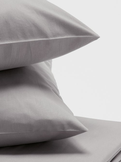 Conjunto de cama casal 3 peças - Capa de edredão + 2 fronhas - KIABI Home - Kiabi