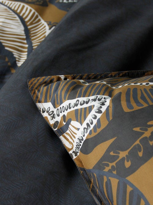 Conjunto de cama com estampado - Casal - Kiabi