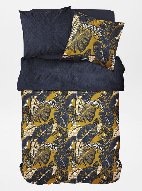 Conjunto de cama com estampado - Casal - Kiabi