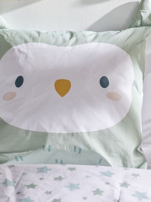 Conjunto de cama com estampado bonito - Solteiro - Kiabi