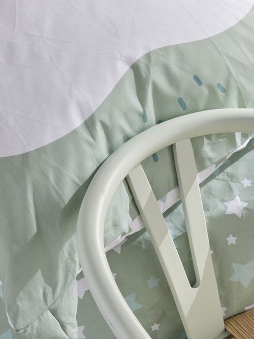 Conjunto de cama com estampado bonito - Solteiro - Kiabi