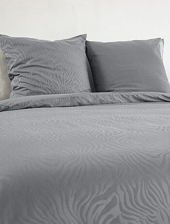 Conjunto de cama com estampado de zebra - 2 pessoas