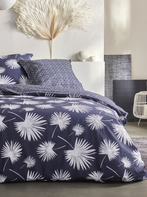 Conjunto de cama com estampado fantasia - 2 pessoas - Kiabi