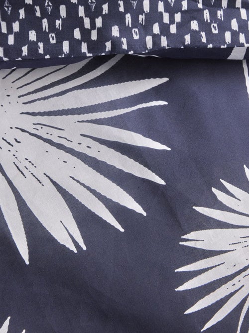 Conjunto de cama com estampado fantasia - 2 pessoas - Kiabi