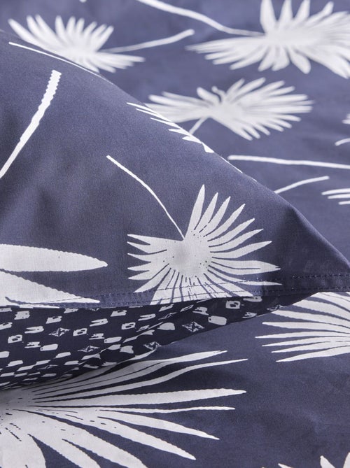 Conjunto de cama com estampado fantasia - 2 pessoas - Kiabi