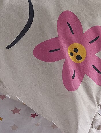 Conjunto de cama com estampado gato - Solteiro