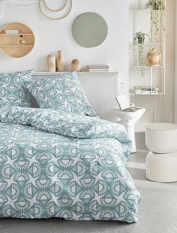 Conjunto de cama com estampado gráfico - 2 pessoas