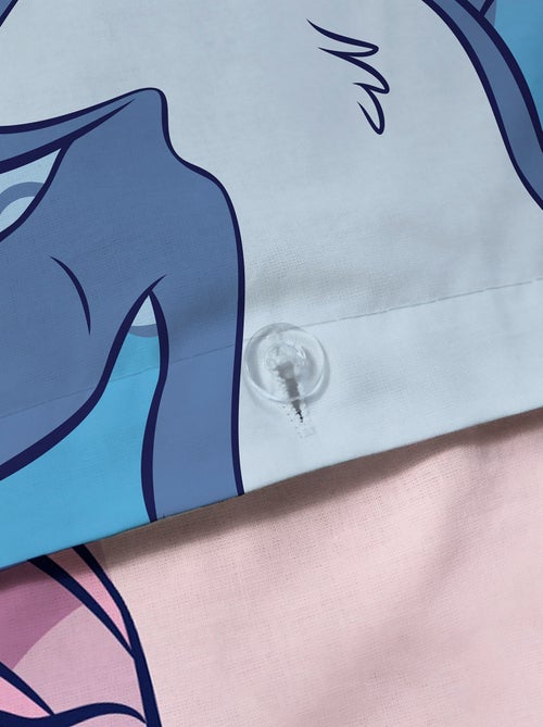 Conjunto de cama com estampado 'Stitch e Angel' - 1 pessoa - Kiabi