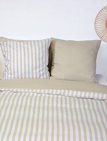 Conjunto de cama de casal (240 x 220 cm ou 260 x 240 cm) - 1 capa de edredão + 2 almofadas