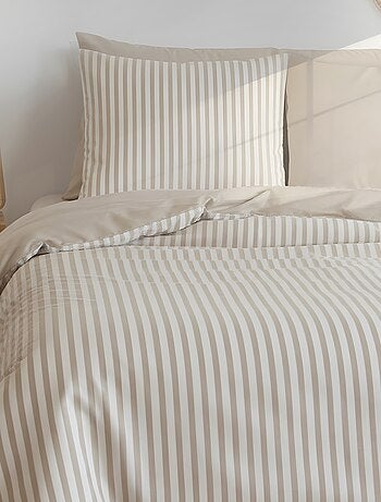 Conjunto de cama de casal (240 x 220 cm ou 260 x 240 cm) - 1 capa de edredão + 2 almofadas
