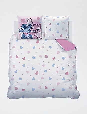 Conjunto de cama de casal 240 x 220 cm 'Stitch e Angel'