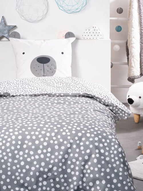 Conjunto de cama de solteiro 2 peças - Kiabi