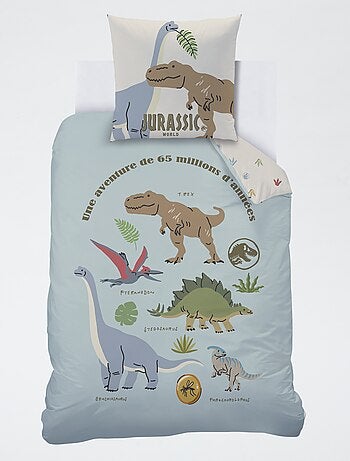 Conjunto de cama 'Dinossauros' - 1 pessoa