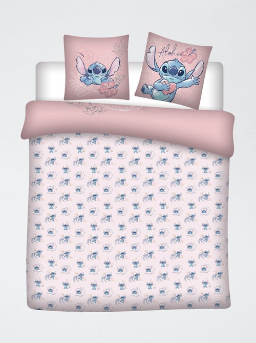 Conjunto de cama 'Disney' de 3 peças - 1 capa de edredão para 2 pessoas + 2 fronhas - Kiabi
