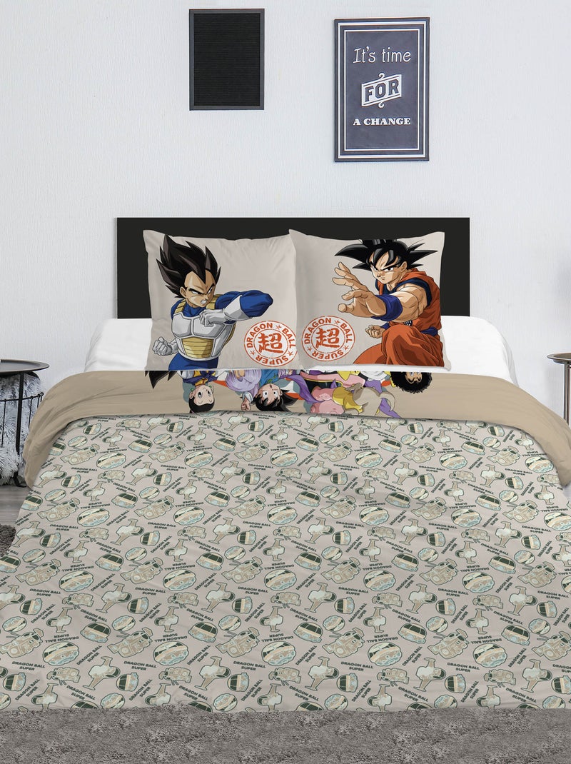 Conjunto de cama 'Dragon Ball Z' - 2 pessoas Bege - Kiabi