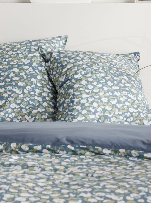 Conjunto de cama estampado - 2 pessoas - Kiabi