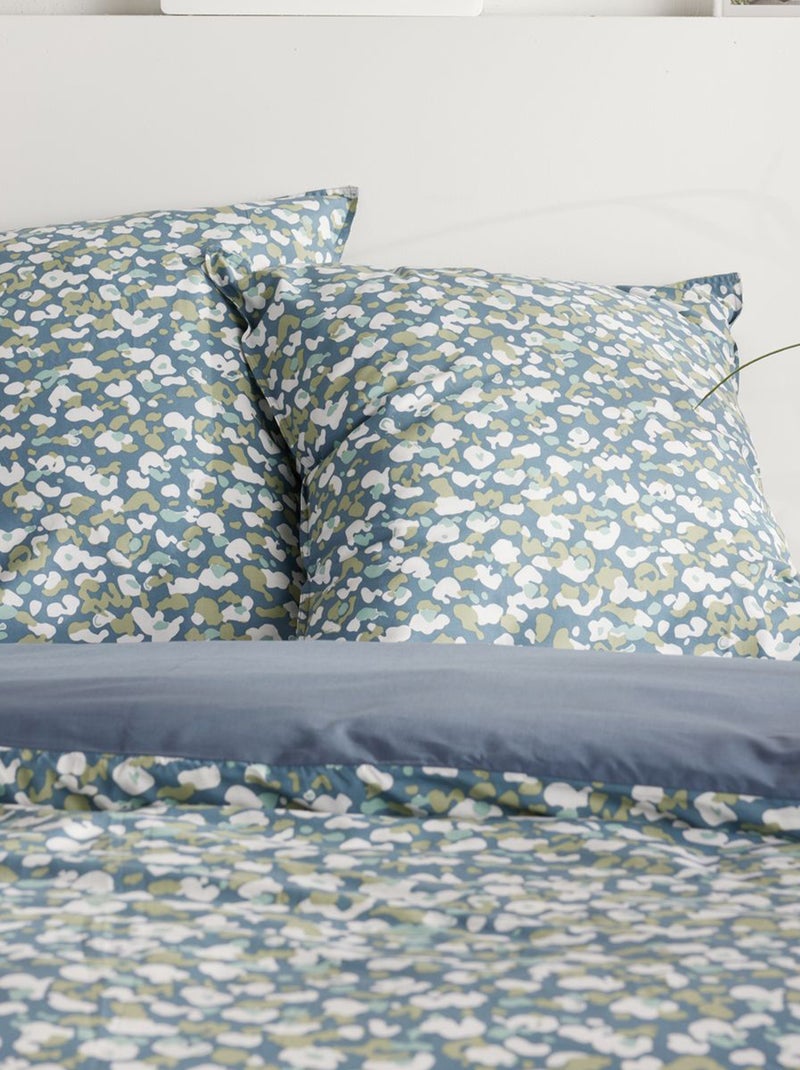 Conjunto de cama estampado - 2 pessoas Azul - Kiabi