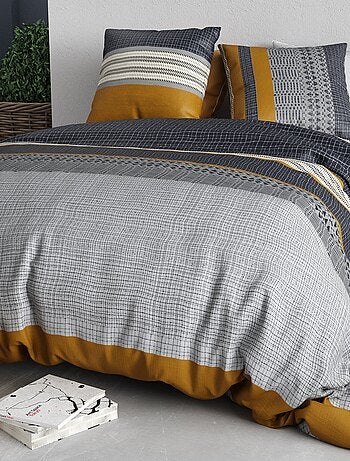 Conjunto de cama estampado - 2 pessoas