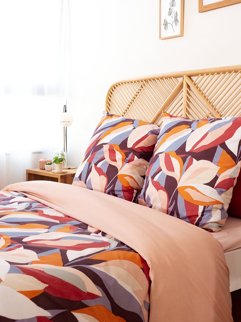 Conjunto de cama estampado  - Casal BEGE - Kiabi