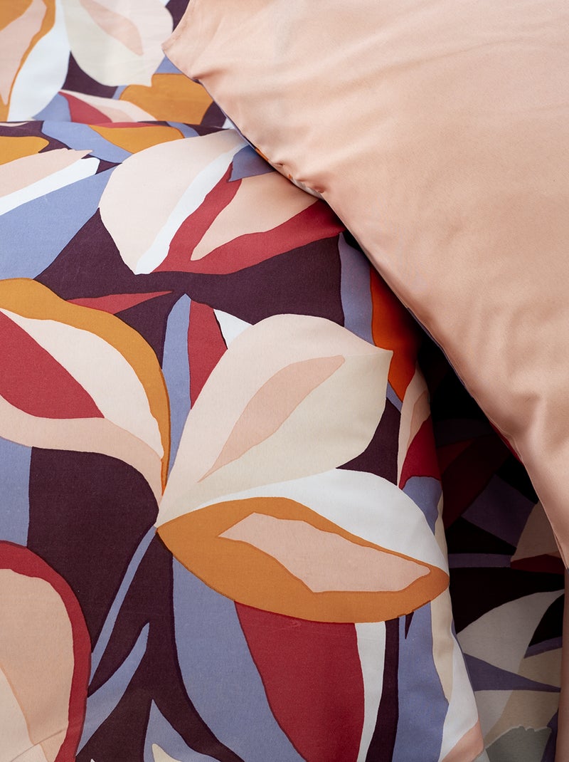 Conjunto de cama estampado  - Casal BEGE - Kiabi
