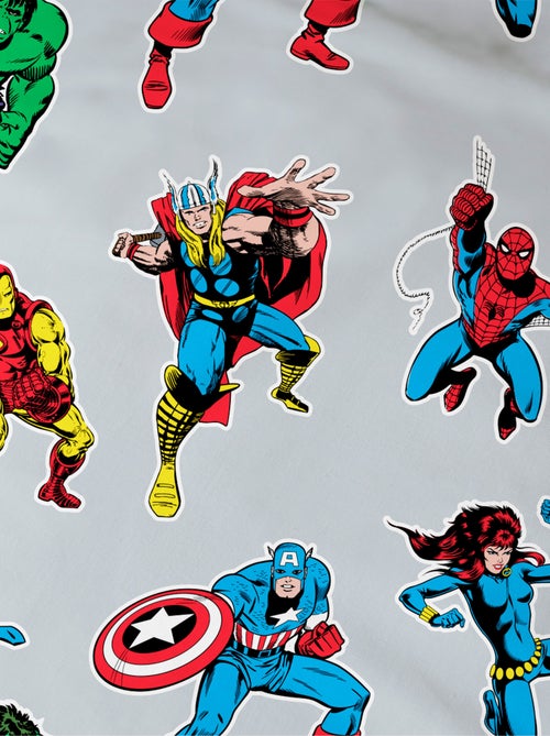 Conjunto de cama estampado 'Avengers' - 1 pessoa - Kiabi