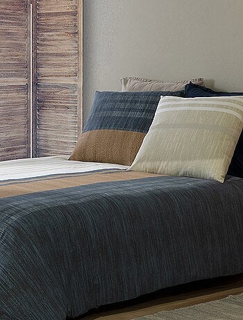 Conjunto de cama estampado capa de edredão + 2 fronhas - 2 pessoas