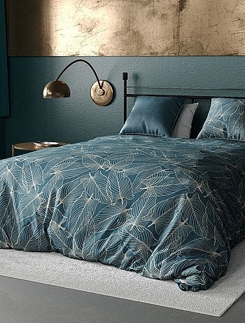 Conjunto de cama estampado capa de edredão + 2 fronhas - 2 pessoas