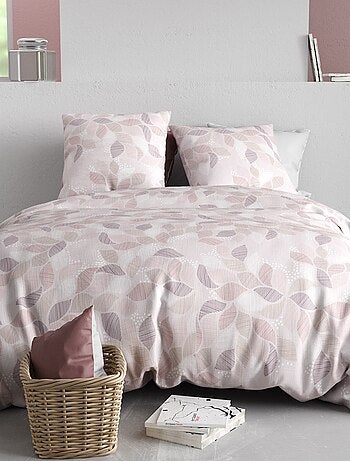 Conjunto de cama estampado capa de edredão + 2 fronhas - 2 pessoas