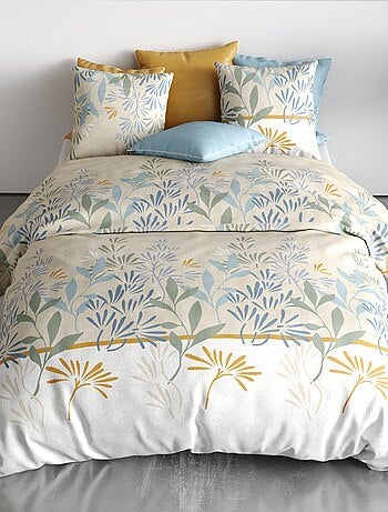Conjunto de cama estampado capa de edredão + 2 fronhas - 2 pessoas