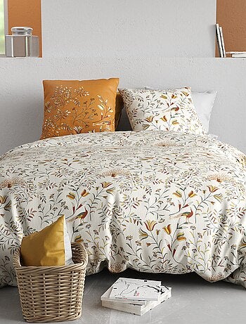 Conjunto de cama estampado capa de edredão + 2 fronhas - 2 pessoas