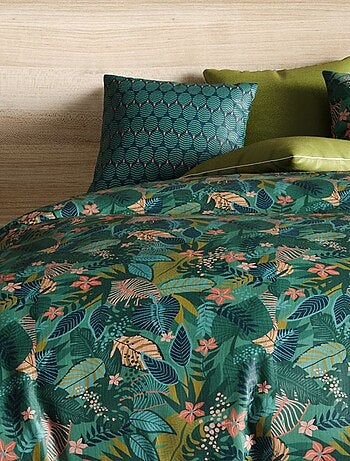 Conjunto de cama estampado capa de edredão + 2 fronhas - 2 pessoas