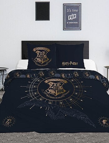 Conjunto de cama estampado 'Harry Potter' - 2 pessoas