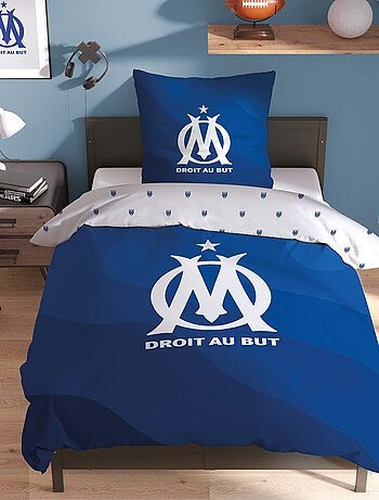 Conjunto de cama estampado 'Olympique de Marseille' - 2 pessoas