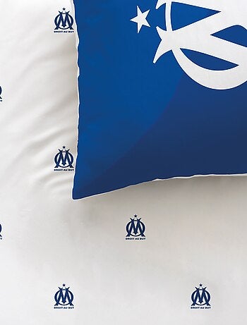 Conjunto de cama estampado 'Olympique de Marseille' - 2 pessoas