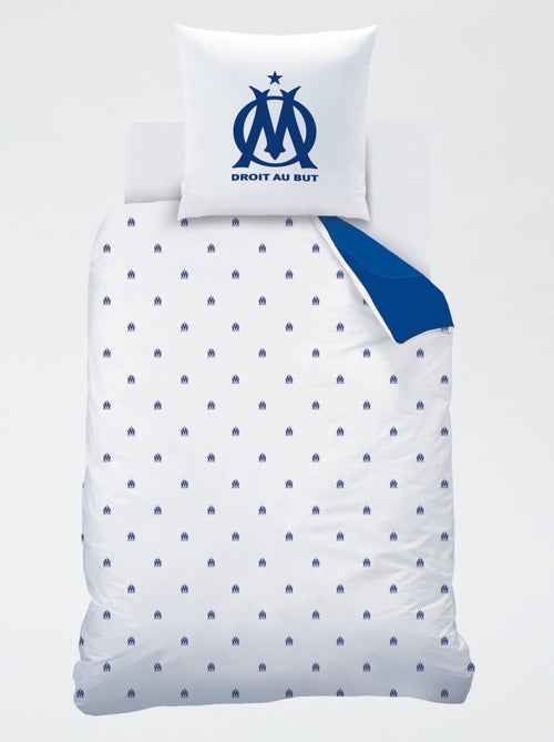 Conjunto de cama estampado 'Olympique de Marseille' - 2 pessoas - Kiabi