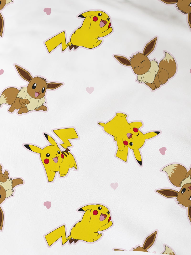 Conjunto de cama estampado 'Pokemon' Rosa - Kiabi