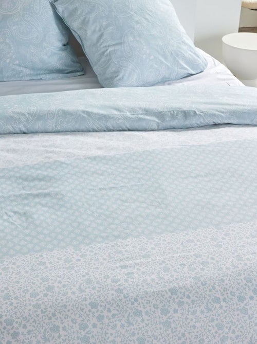Conjunto de cama fantasia reversível - 2 pessoas - Kiabi