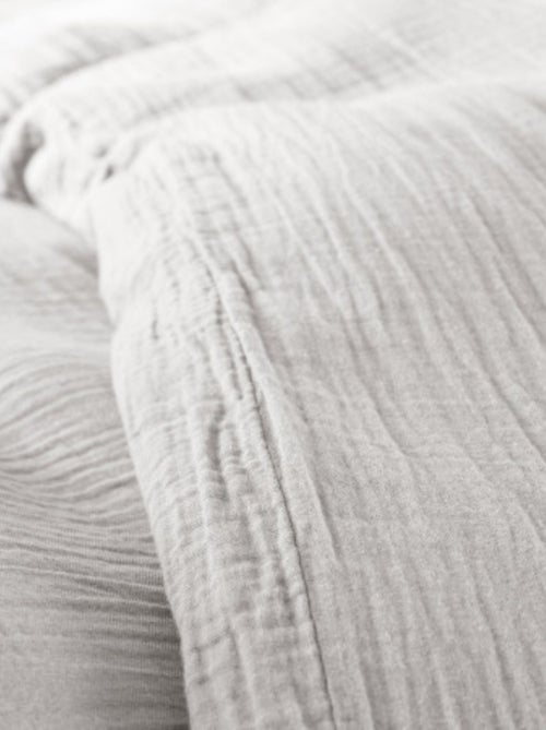 Conjunto de cama gaze de algodão alia promo linge - Kiabi