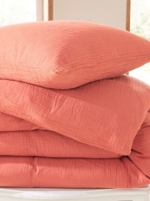 Conjunto de cama gaze de algodão alia promo linge - Kiabi