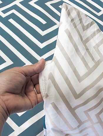 Conjunto de cama gráfico - Casal