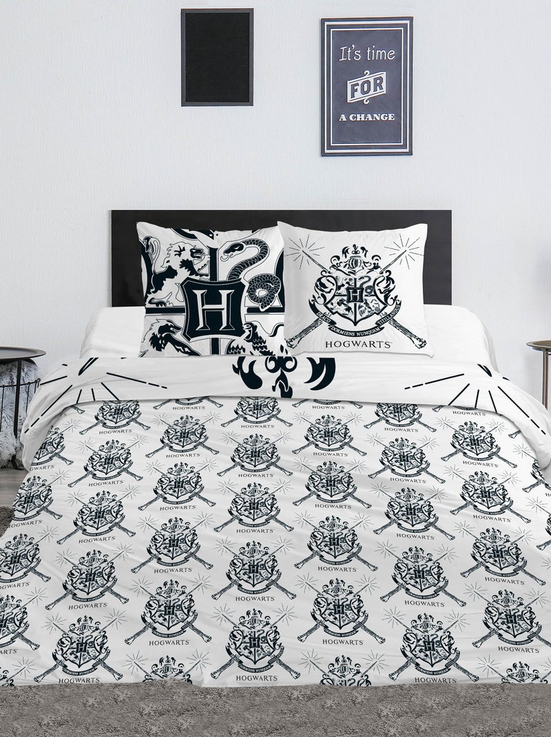 Conjunto de cama 'Harry Potter' - 2 pessoas Branco - Kiabi