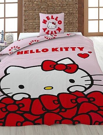 Conjunto de cama 'Hello Kitty' - 1 conjunto