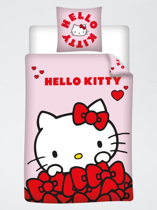 Conjunto de cama 'Hello Kitty' - 1 conjunto - Kiabi