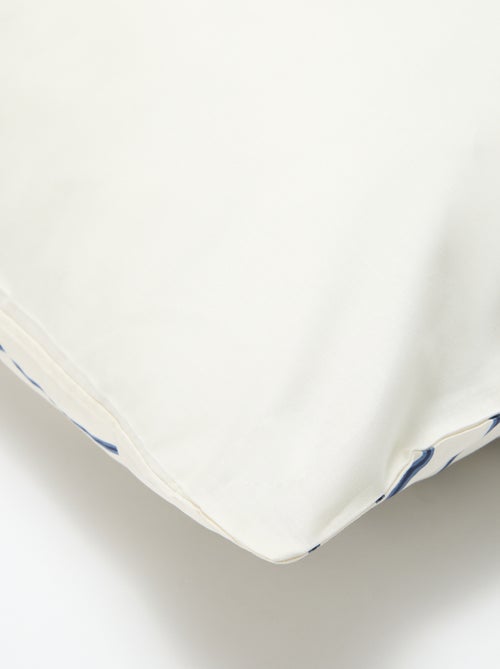 Conjunto de cama individual (140 x 200cm) em algodão 57 fios - Kiabi Home - Kiabi