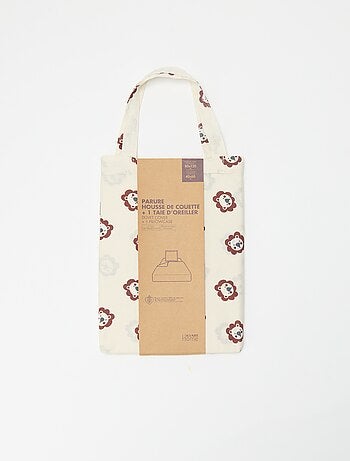 Conjunto de cama individual (80x120cm) - Kiabi Home