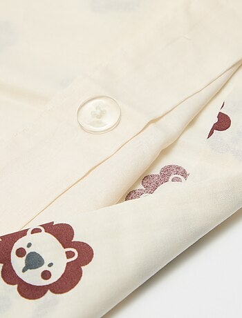 Conjunto de cama individual (80x120cm) - Kiabi Home