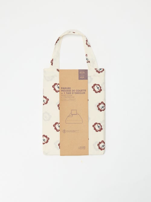 Conjunto de cama individual (80x120cm) - Kiabi Home - Kiabi Conjunto de cama individual (80x120cm) - Kiabi Home - Kiabi