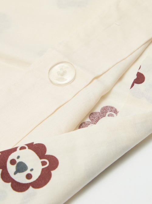 Conjunto de cama individual (80x120cm) - Kiabi Home - Kiabi Conjunto de cama individual (80x120cm) - Kiabi Home - Kiabi